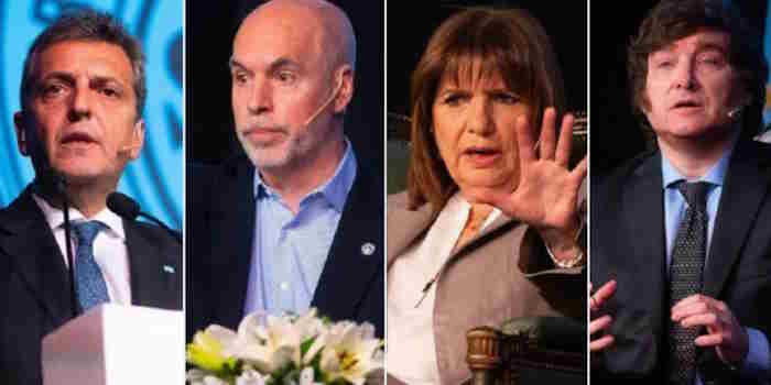 Elecciones 2023. Cuándo y cómo cierran sus campañas los precandidatos presidenciales