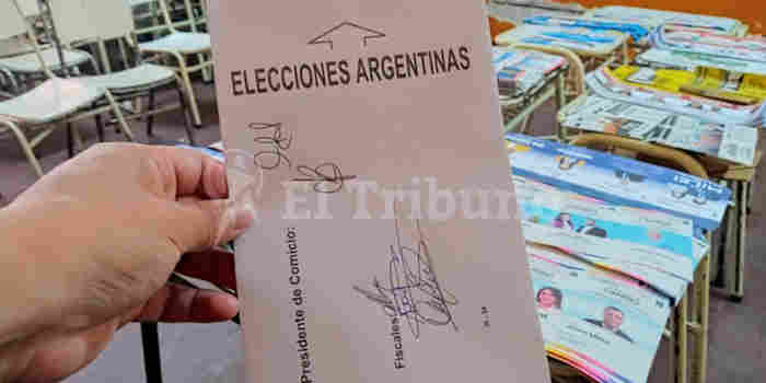 ELECCIONES 2023. El domingo habrá en Salta cinco votos de cuatro cuerpos y una boleta corta