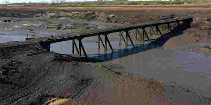 Montevideo se queda sin agua potable: queda menos del 2% de reservas