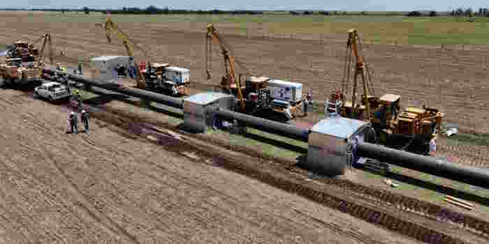 Inauguración del Gasoducto, la mayor obra energética en 30 años