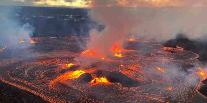 Emergencia en Hawaii: el volcán Kilauea entró en erupción y despidió ríos de lava