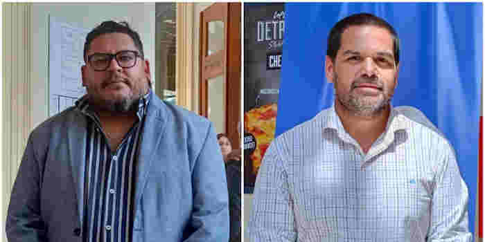 Fernando García Soria y Juan Lucero. Foto Nuevo Diario