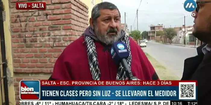 Grave: 880 alumnos sin luz y sin agua