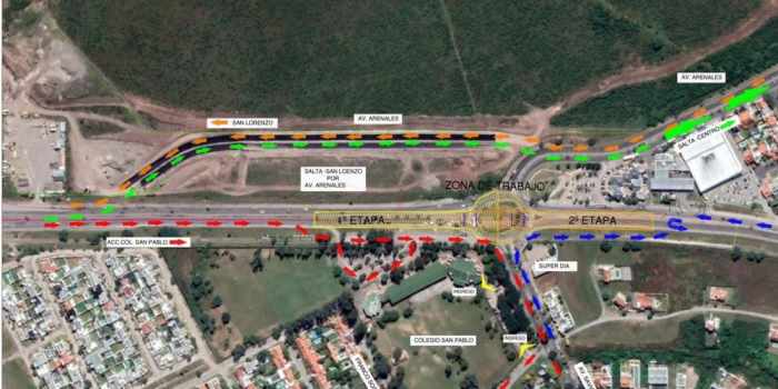 Así será el futuro distribuidor de tránsito de la rotonda del San Pablo