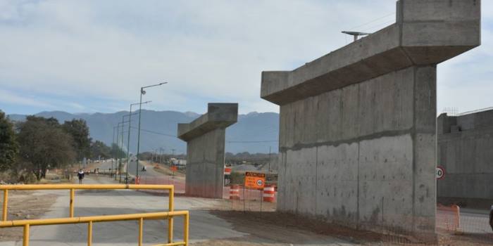 Mañana lunes empezarán a izar las vigas en los puentes que conectarán las circunvalaciones oeste y noroeste