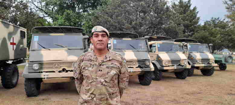 El Ejército colabora para abastecer de agua a comunidades de San Martín y Rivadavia