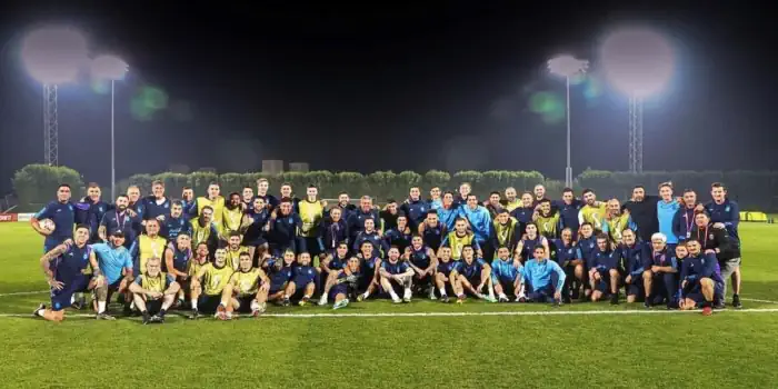 #Todosjuntos: la última foto de la Selección antes de la gran final
