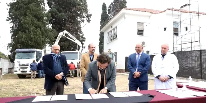 Iniciaron las obras en el hospital San Bernardo con una inversión de USD 28 millones