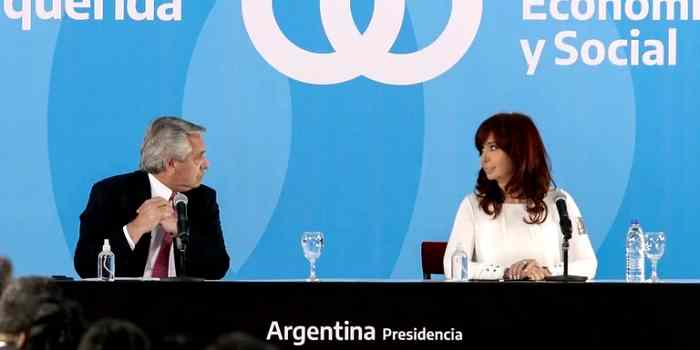 Alberto Fernández y Cristina Kirchner almorzaron en Olivos y analizaron la crisis de los mercados