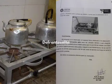 1.400 alumnos no tienen Copa de Leche porque el Gobierno no invirtió en obras en su escuela