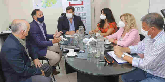 La AMT,  la Municipalidad de Salta y Saeta coordinan acciones para mejorar el sistema de transporte en el área metropolitana