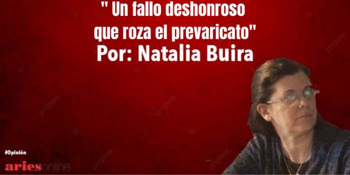 Un fallo deshonroso que roza el prevaricato