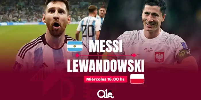 Messi vs. Lewandowski, un duelo Mundial: así llegan al cruce más esperado