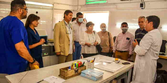 Las comisiones de Salud de Diputados y Senado recorrieron el Hospital Del Milagro