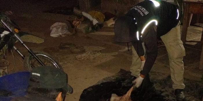 Detuvieron a tres personas vinculadas al robo de ganado en el Valle de Lerma