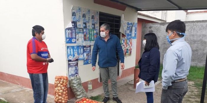  el municipio compra frutas y verduras, y abastece a pequeños comercios