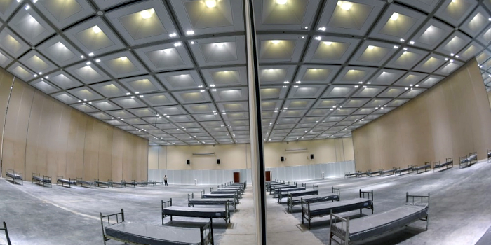 Equipamiento para asegurar la calidad del aire en el centro de recuperación Covid-19 de Limache