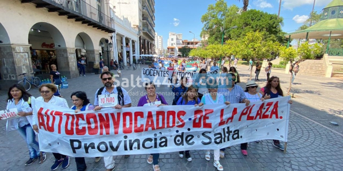 Como descontarán días a los docentes que hicieron paro