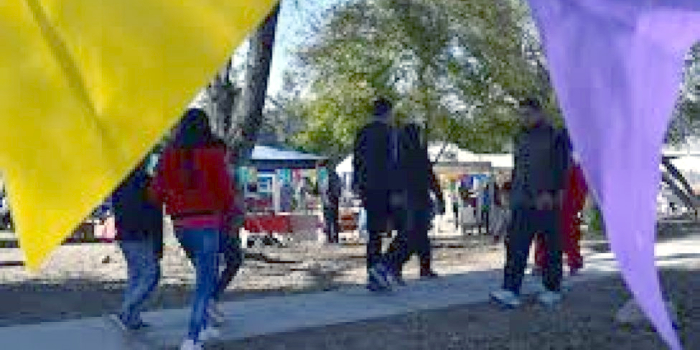 Regreso irracional: en medio del crecimiento de casos vuelve la feria en Vaqueros