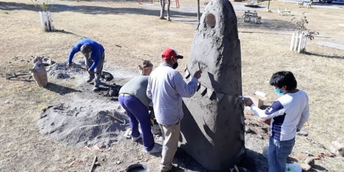 Rosario de Lerma ya tiene monumento a la Pachamama