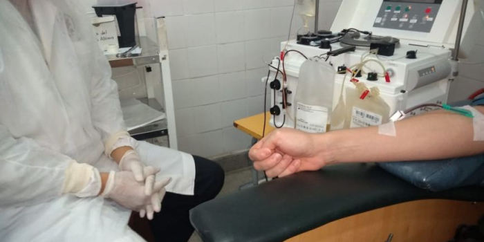 Milagros, la primera salteña en donar plasma para pacientes con coronavirus 