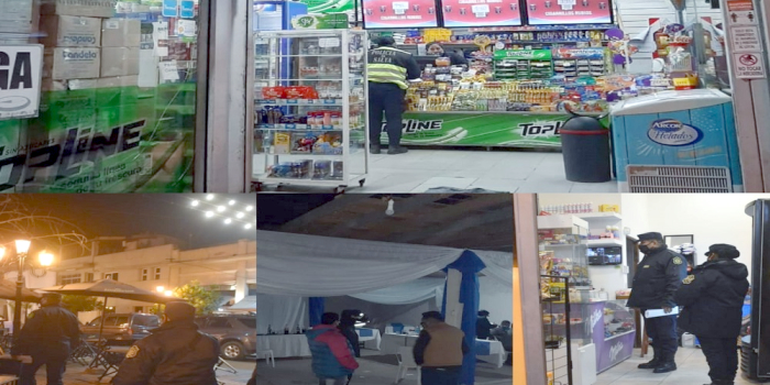 Se realizaron más de 200 infracciones por incumplimientos a las normativas de seguridad sanitaria