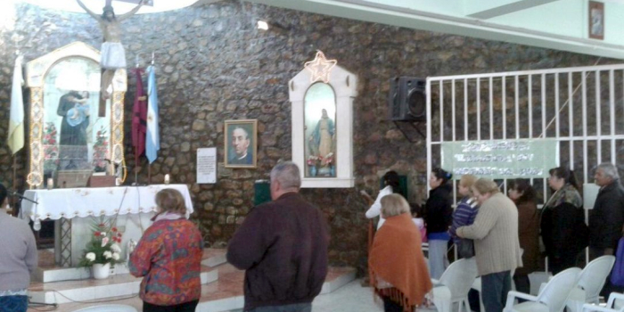 San Cayetano se queda en casa…