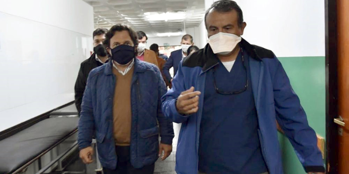 Saenz aseguró que no hay circulación comunitaria en Orán