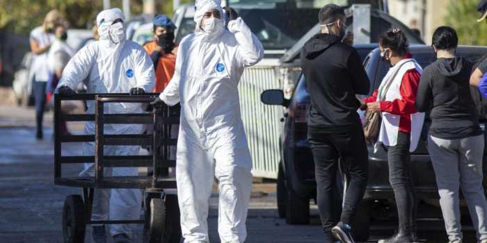 Argentina alcanzó la cifra de nuevos casos más alta desde que empezó la pandemia
