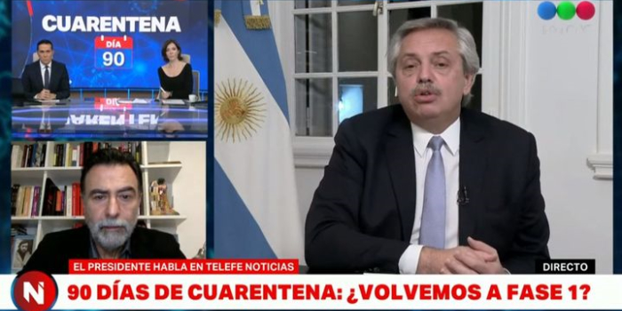 Alberto Fernández: “Querían salir a correr y a pasear, salgan; ahí están las consecuencias”
