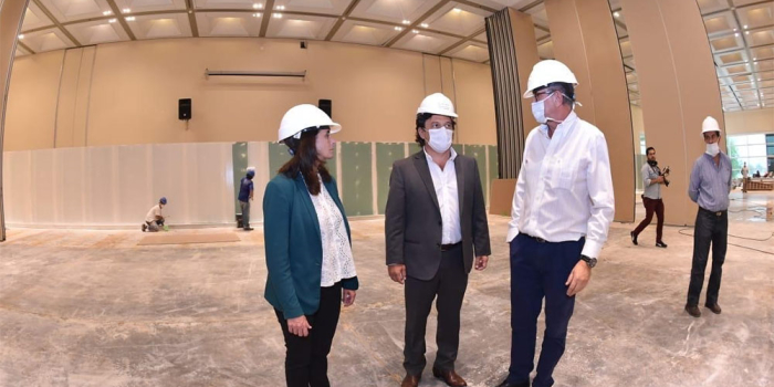 El Centro de Convenciones será uno de los Centros de Referencia COVID-19 en la provincia