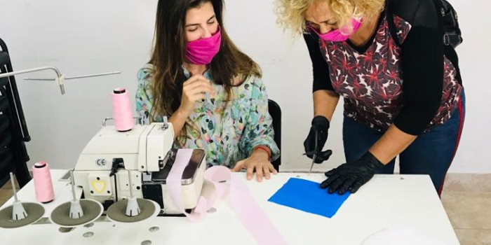 La Ciudad de Salta comenzó a fabricar material de higiene