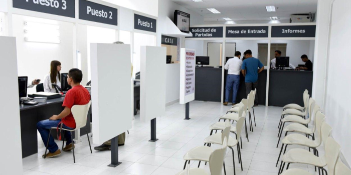 Se habilitaron las oficinas del Registro Civil en Paseo Salta