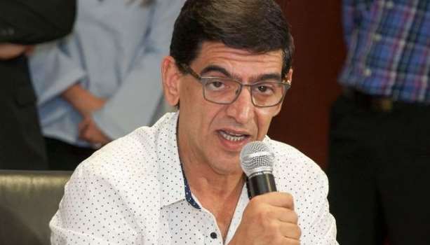 El secretario de Salud, Francisco Marinaro, recorrió la zona donde se desarrollan las actividades. 