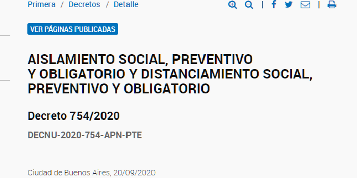 Estas son las nuevas excepciones en Salta según el Gobierno Nacional
